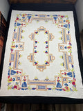 1950's Mexican Motif Print Tablecloth